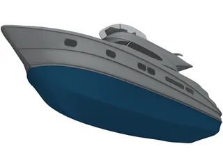 Sealine 3D Model preview