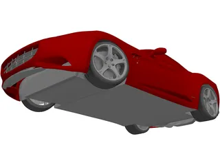 Ferrari California (2009) 3D Model preview
