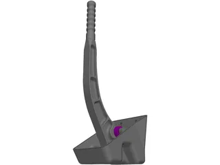 Rally Hand Brake System for AP Pumps 3D Model preview