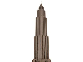 Empire State Building 3D Model preview