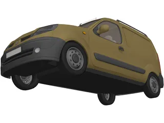Renault Kangoo II 3D Model preview
