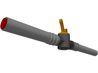 Subsoiler 3D Model preview