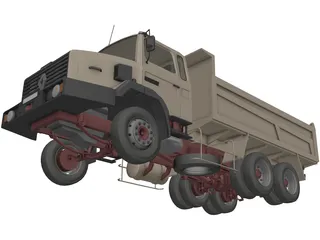Renault C280 3D Model preview