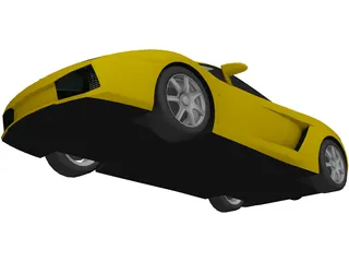 Lamborghini Gallardo 3D Model preview