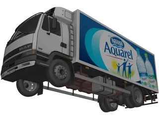 DAF Fridge 3D Model preview