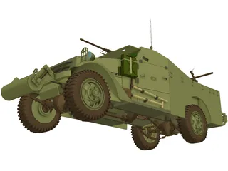 M3 Scout 3D Model preview