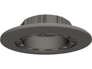Brake Disc Front 3D Model preview