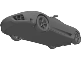 Ferrari 360 Modena 3D Model preview