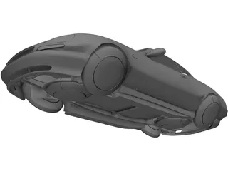 Hovercar 3200ZA 3D Model preview