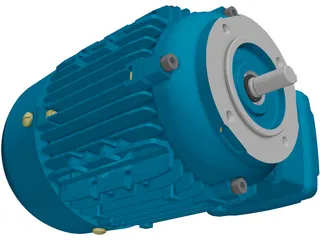 Motor Electric 3D Model preview