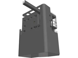 Meier Douglas House 3D Model preview