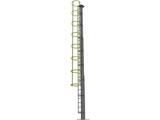 Cat Ladder 3D Model preview