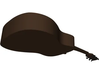 Taquamine Acoustic Guitar 3D Model preview