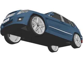 Mercedes-Benz GLK-Class 3D Model preview