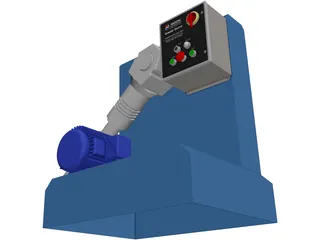 Cryogenic Pump 3D Model preview