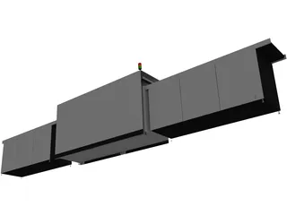 Solarpanel Laminator 3D Model preview