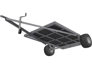 Trailer 3D Model preview