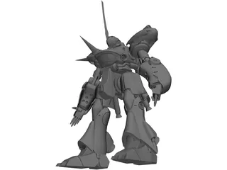 MS-18E Kampher 3D Model preview