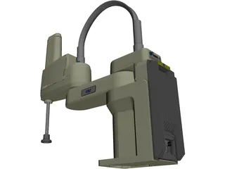 Adept Scara Robot 3D Model preview