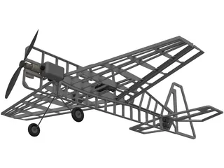 RC Yak 54 3D Model preview