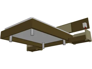 Bed 3D Model preview