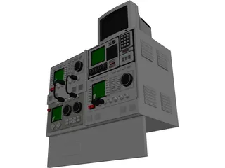 Electronics Equipment 3D Model preview