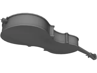 Cello 3D Model preview
