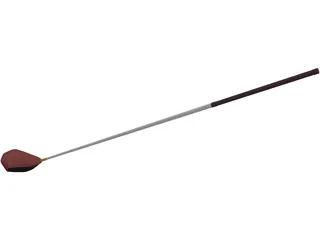 Golf Club Wood 3D Model preview