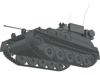 Scimitar 3D Model preview