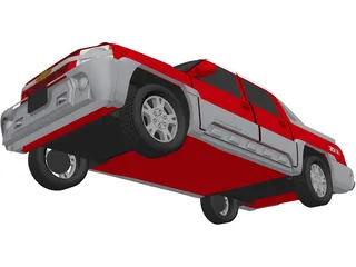 Chevrolet Avalanche (2002) 3D Model preview