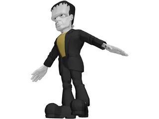 Frankenstein 3D Model preview