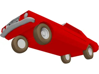 Ford Mustang (1965) 3D Model preview