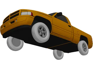 Dodge Ram (1997) 3D Model preview