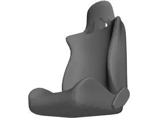 Seat Racing 3D Model preview