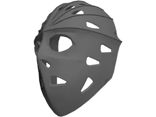 Hockey Mask 3D Model preview