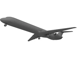 McDonnell Douglas MD-80 3D Model preview