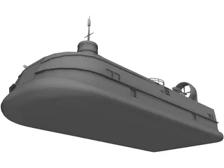 Hovercraft 3D Model preview
