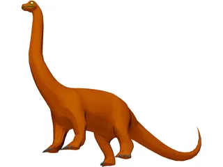 Brachiosaurus 3D Model preview
