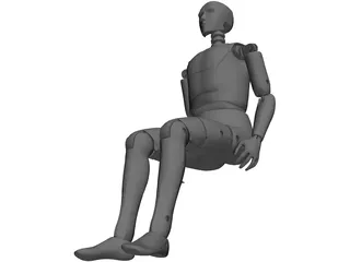 Crash Dummy 3D Model preview