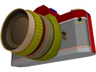 Camera (35mm) 3D Model preview