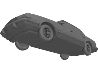 Buick Century (1992) 3D Model preview