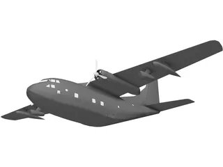 C-123 Provider 3D Model preview