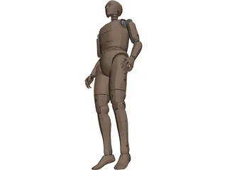 Crash Dummy 3D Model preview
