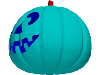 Jack-o-Lantern 3D Model preview