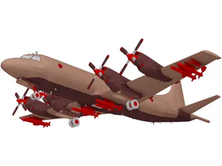 CP-140 Aurora 3D Model preview