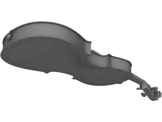 Violin 3D Model preview