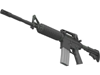 M4A1 Rifle 3D Model preview