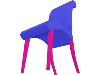 Chair Classic 3D Model preview