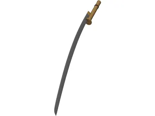 Katana 3D Model preview