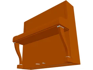 Piano 3D Model preview